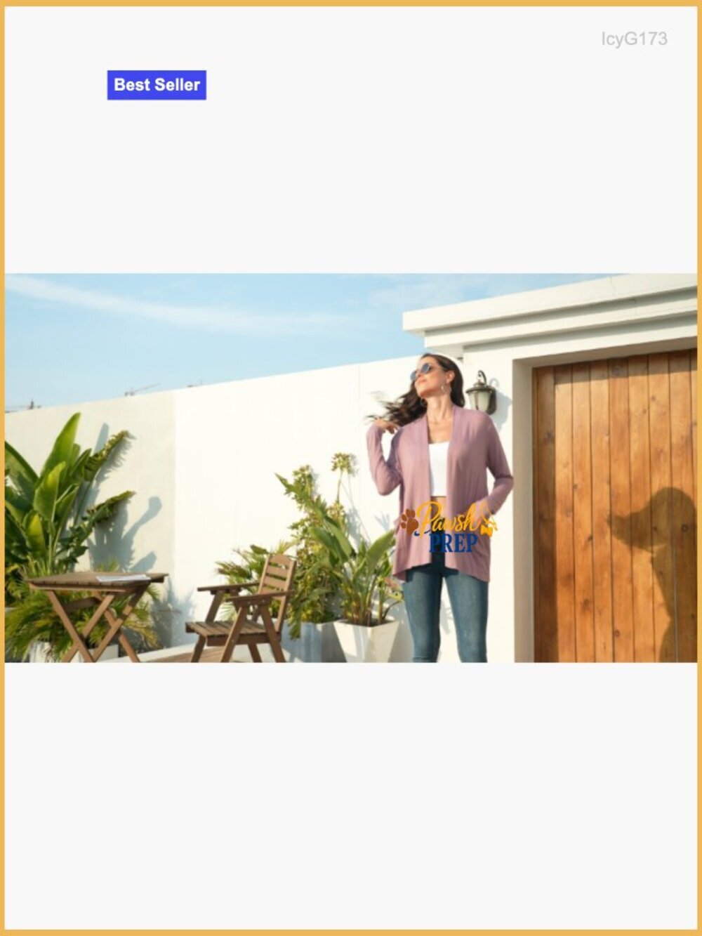 Women's Lightweight Knit Cardigan Open Front with Pockets Cozy Soft Flowy - Picture 7 of 7